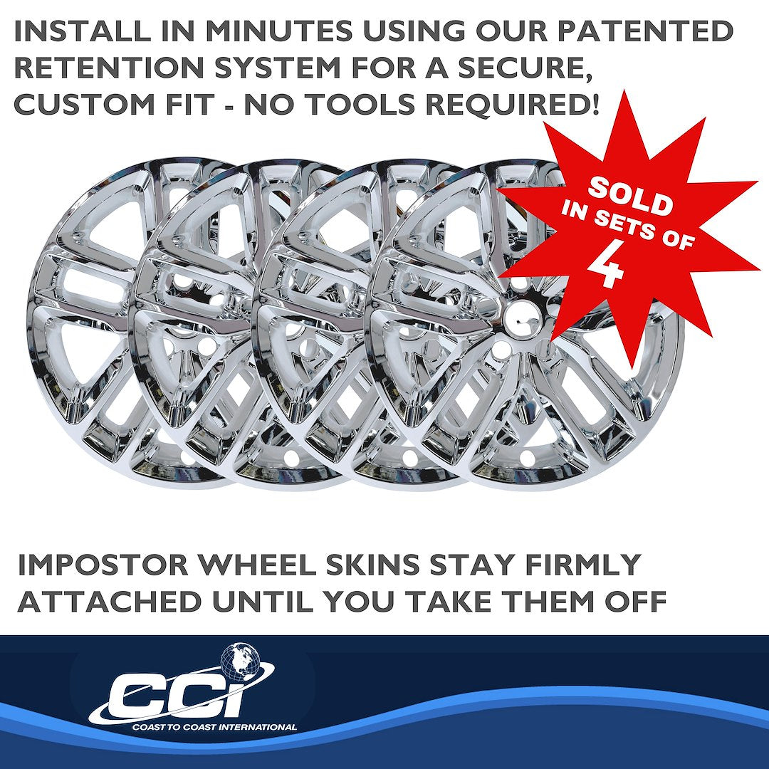 Coast To Coast IMP484X Durango Chrome 20-Inch Wheel Skin - image 5
