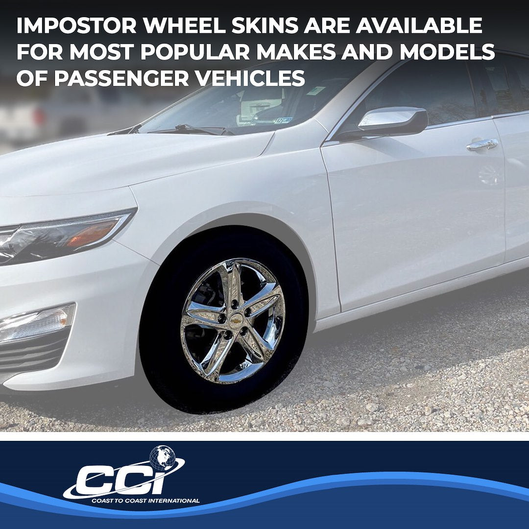 Coast To Coast IMP464X Malibu Chrome 16-Inch Wheel Skin - image 7