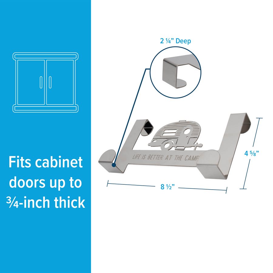 Camco Towel Rack (53381) – Material: Stainless Steel