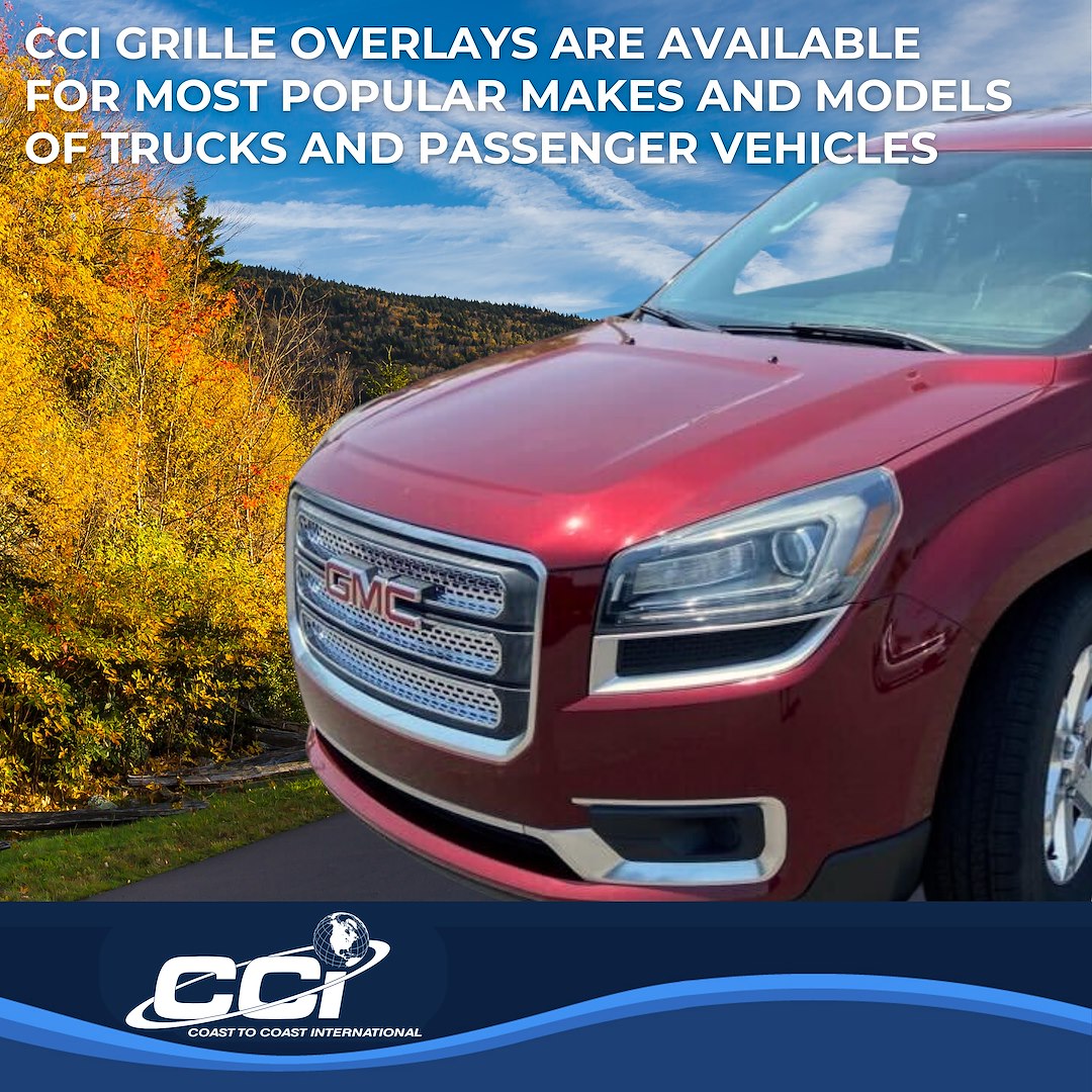Coast To Coast GI116 Chrome Acadia Grille Overlay - image 5
