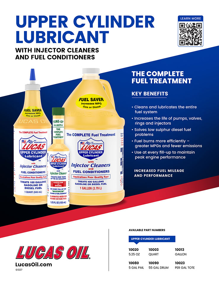 Lucas Oil 10013 Fuel Treatment, 1 Gallon