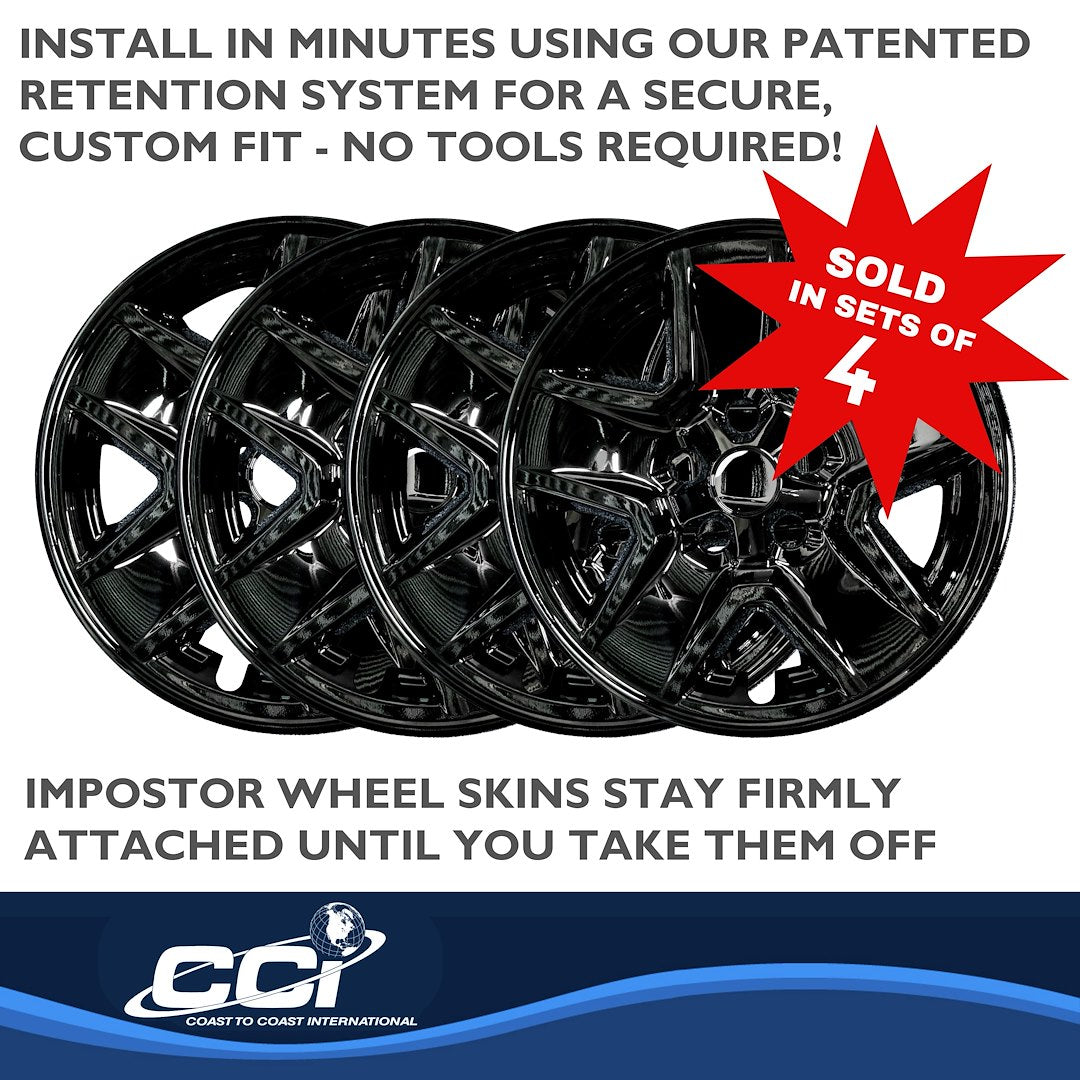 Coast To Coast IMP450BLK Black Gladiator Impostor Wheel Skins - image 4