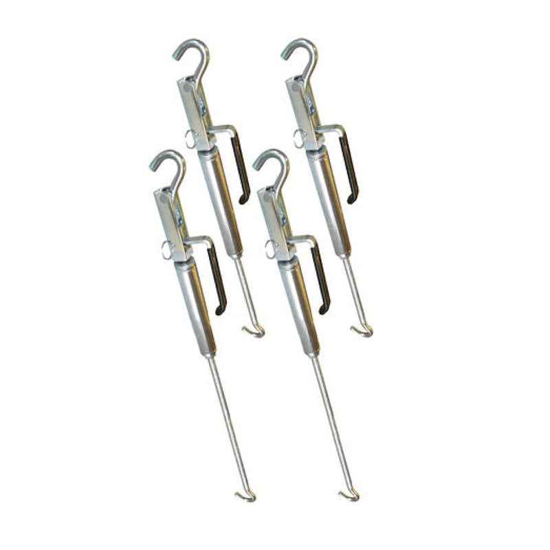 Happijac Qwik-Load Turnbuckle Kit 182895 – Stainless Steel Camper Tie Down