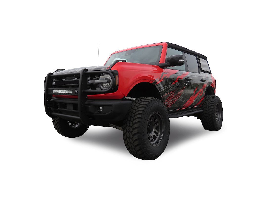 Black Horse Offroad Beacon Steel Grille Guard BGFB21 - image 4