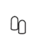 Thetford/ Norcold Toilet Mounting Bolt Cap (50016) – Color: White
