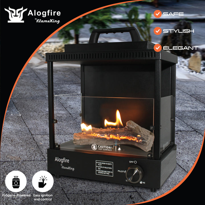 Flame King Fk-Alf-P1a1 Fireplace Insert - image 7
