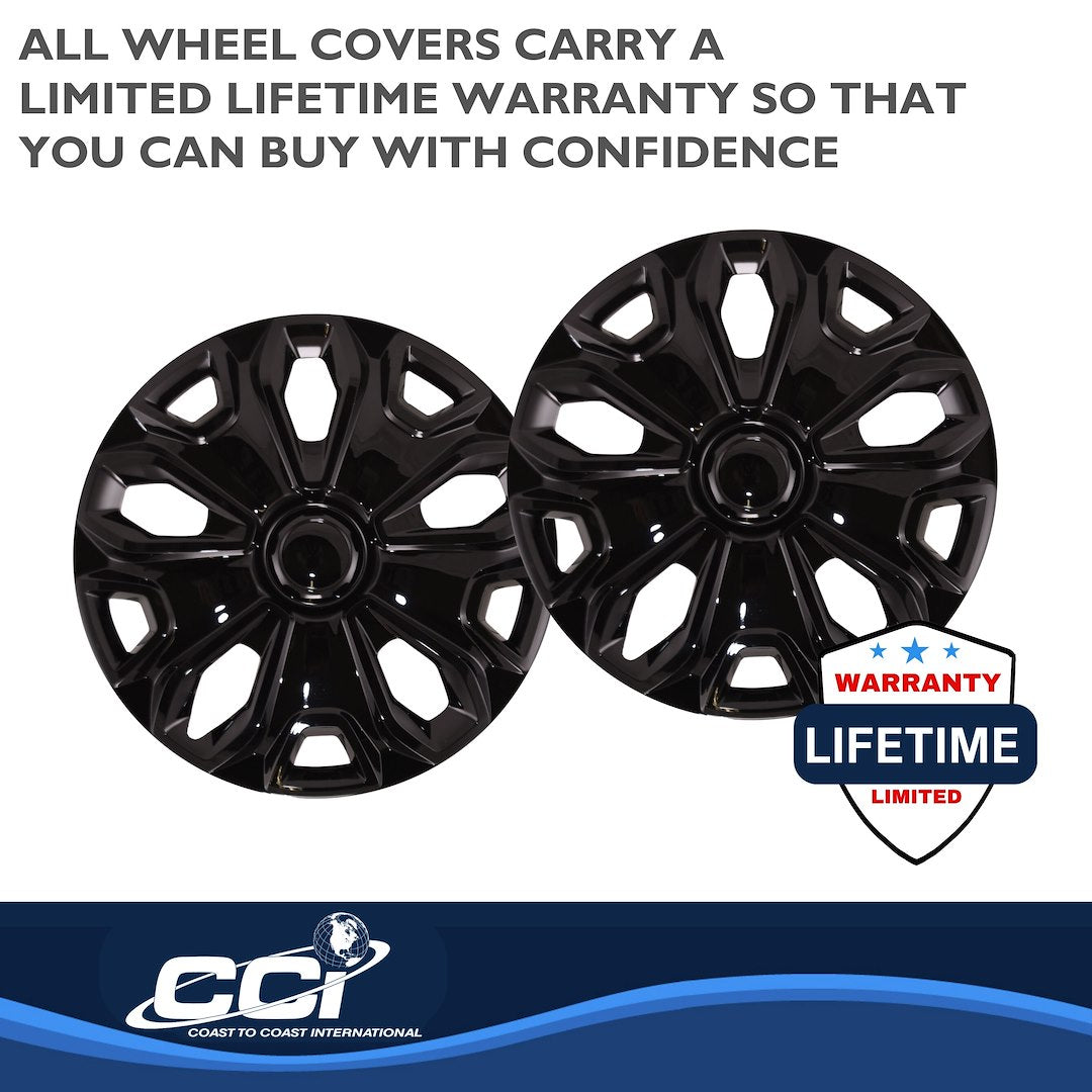 Coast To Coast 51216BLK Transit Black Y-Spoke Wheel Covers - image 3