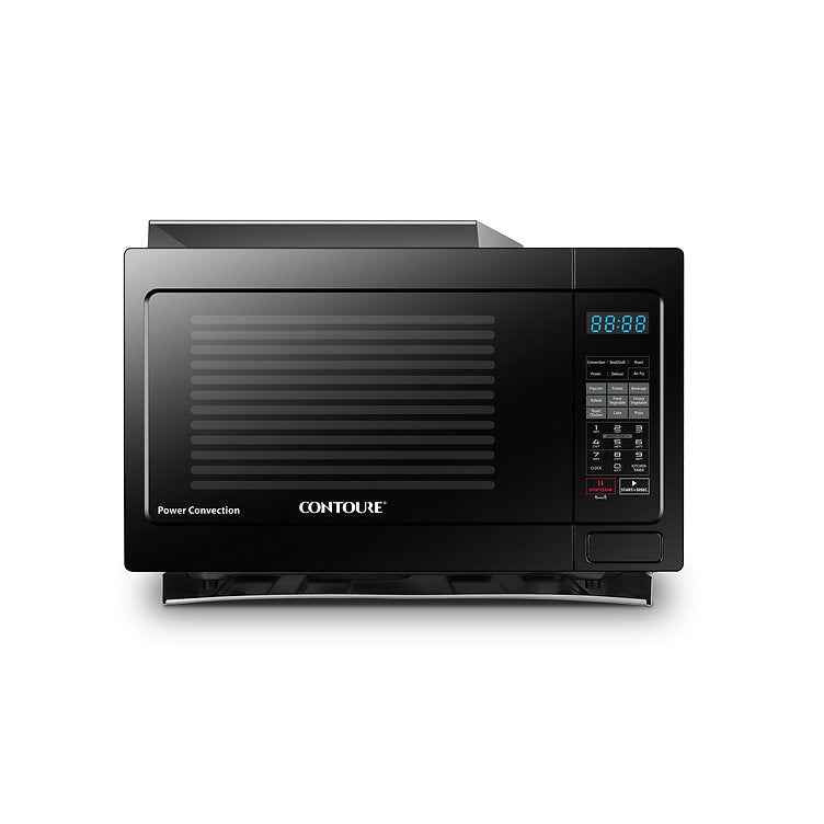 MAS 1.1 cu. ft. Convection Microwave Oven with Smart Air Fryer – 1000W, Black