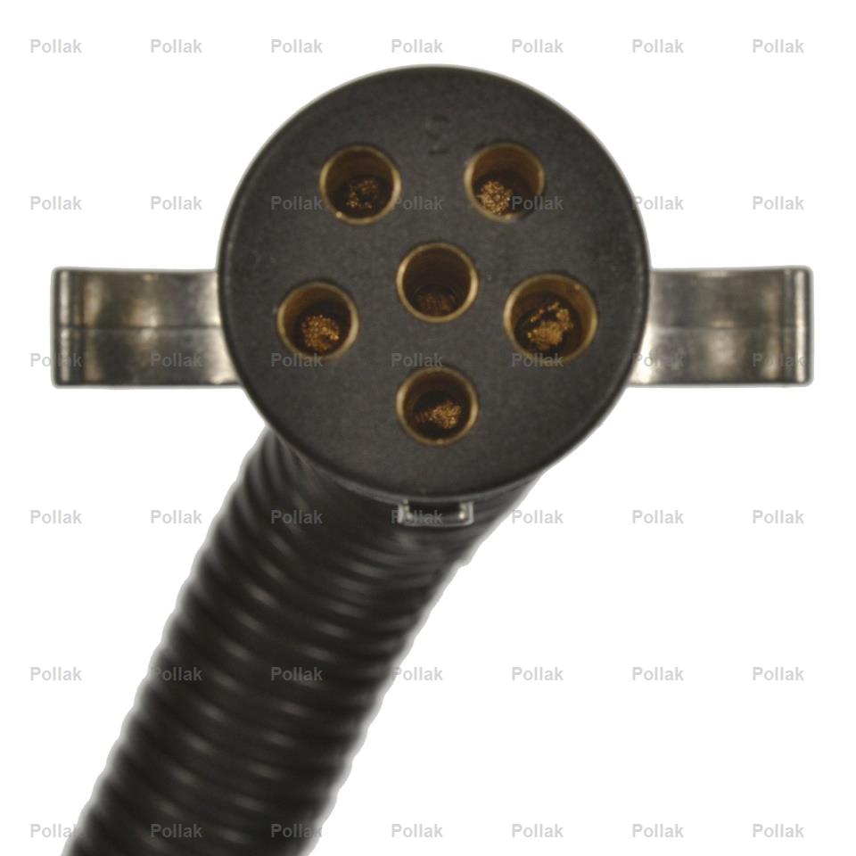 Pollak 6p-104v Trailer Wiring Connector Adapter - image 2