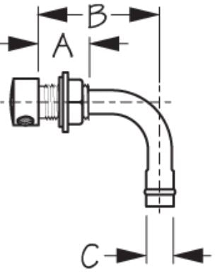 Sea Dog 352230-1 Stainless Fuel Tank Vent