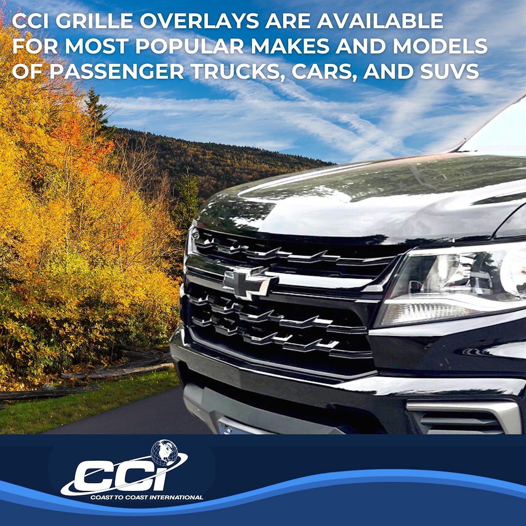 Coast To Coast GI181 Chrome Colorado Grille Overlay - image 5