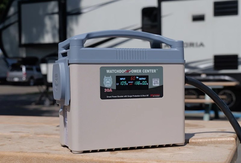Hughes Auto WPC30A Power Watchdog Gen II 30A RV Voltage Booster & Surge Protector