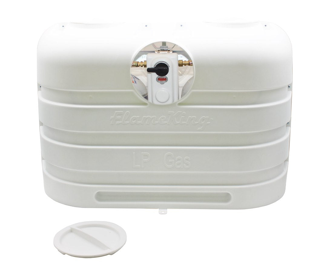 Flame King Ysn-Pcc-Rv20-Wht Propane Tank Cover - image 5