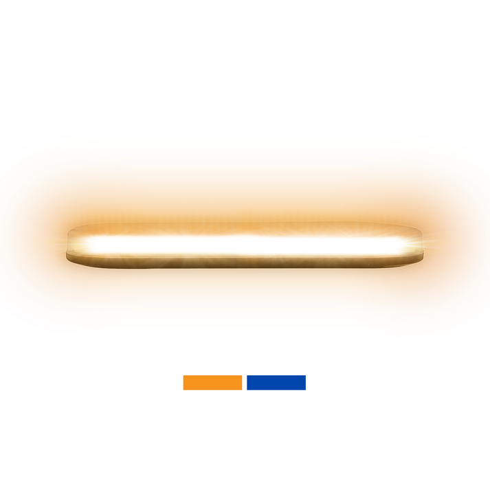 BUILTBRIGHT Magnet/ Permanent Mount LED Mini Bar Warning Light BB6011C - image 5