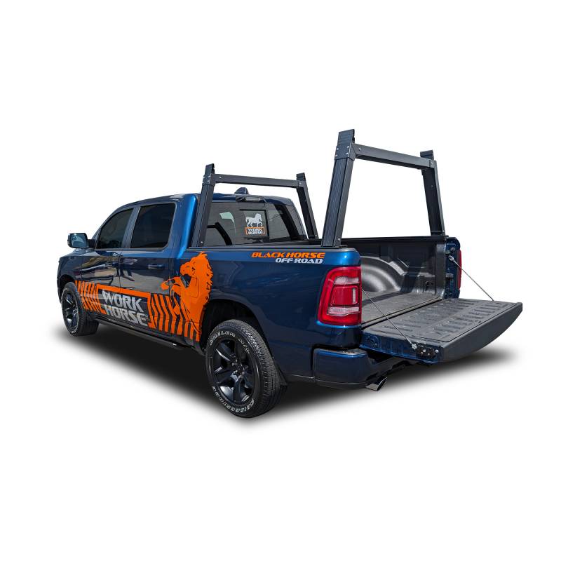 Black Horse Offroad Work Horse™ 28 Inch 1200 Pound Static/ 500 Pound Dynamic Ladder Rack CSBURHD55 - image 3
