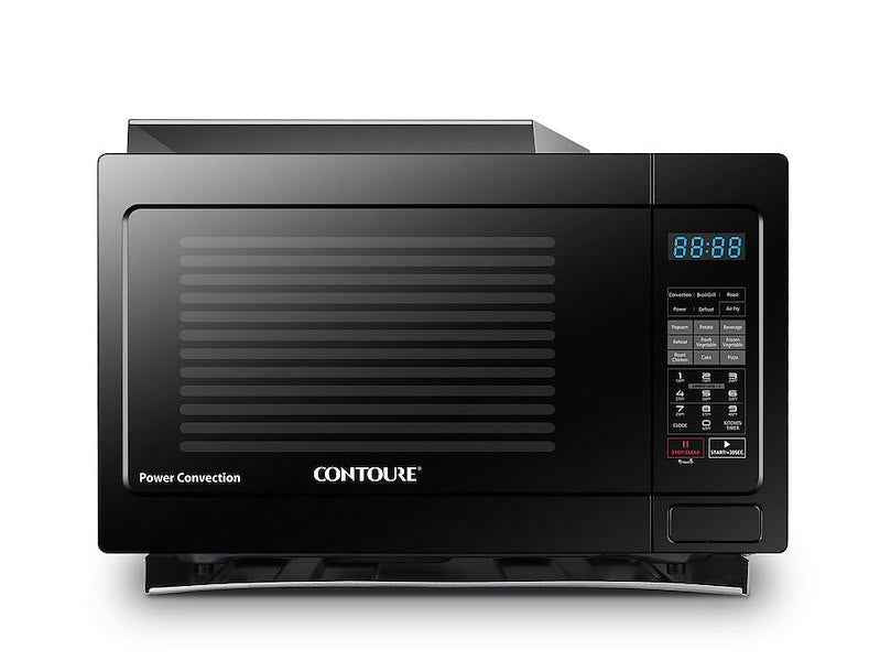 MAS 1.1 cu. ft. Convection Microwave Oven with Smart Air Fryer – 1000W, Black