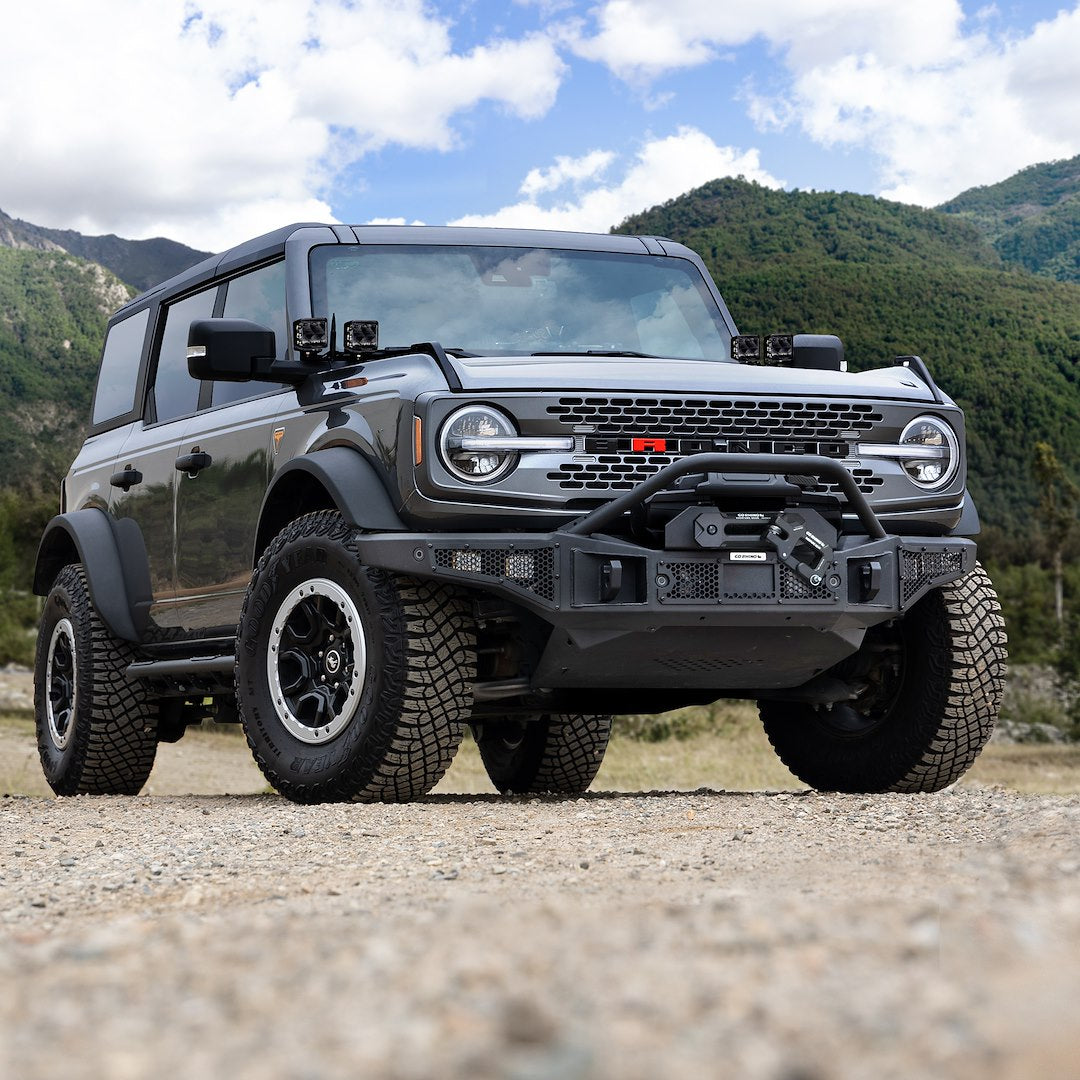 Go Rhino 331401T Rockline One-Piece Steel Bumper for Bronco
