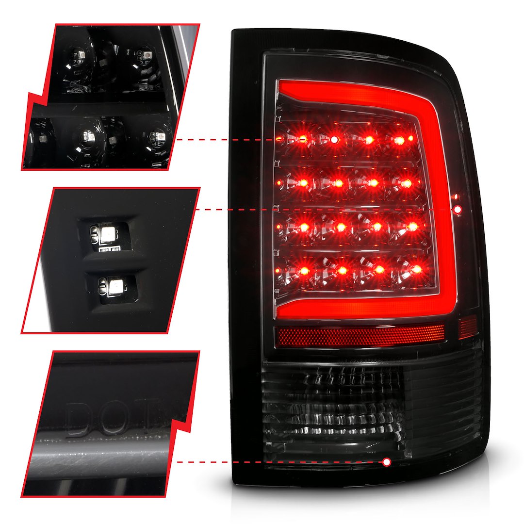 ANZO USA Uses OEM Sockets And Wiring OEM LED Tail Light Assembly 311452 - image 2