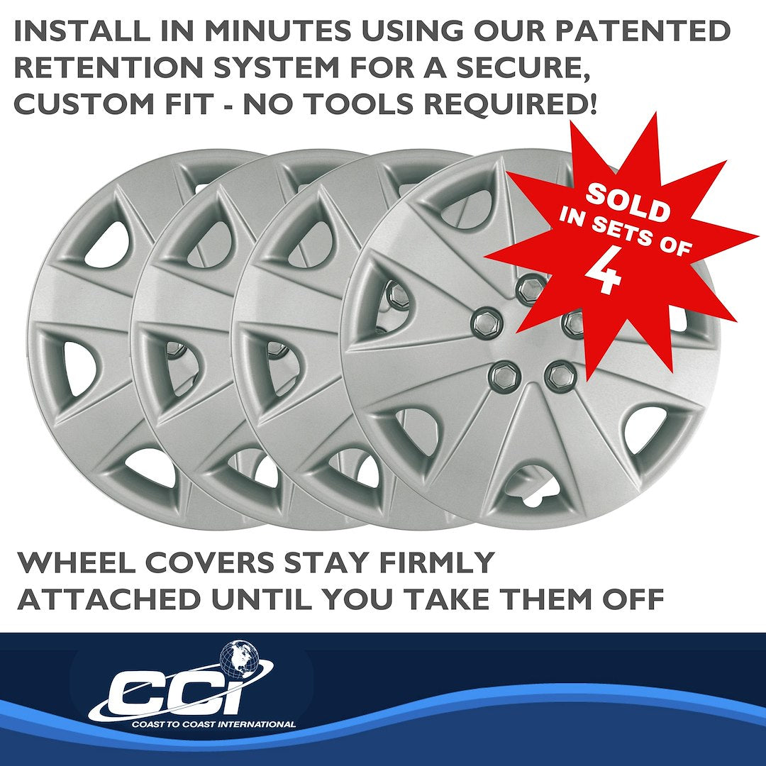 Coast To Coast 41415S Accord 15-Inch 7-Spoke Covers - image 4