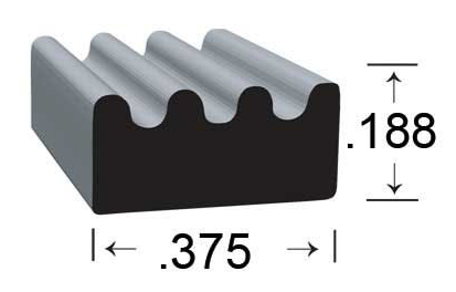 Clean Seal 113h2-50 Multi Purpose Weather Stripping - image 1