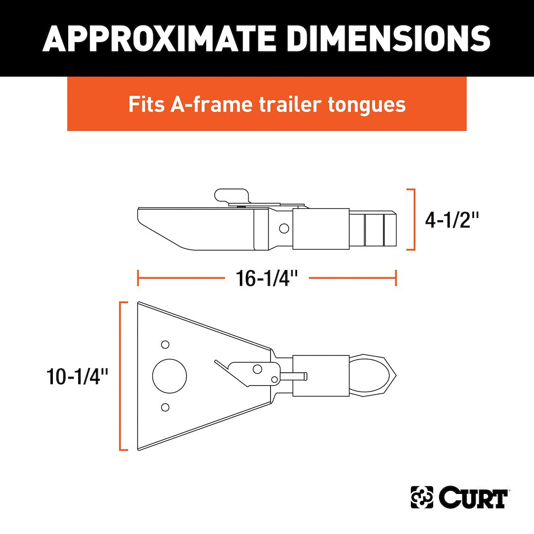 Curt 25217 Trailer Coupler - image 2