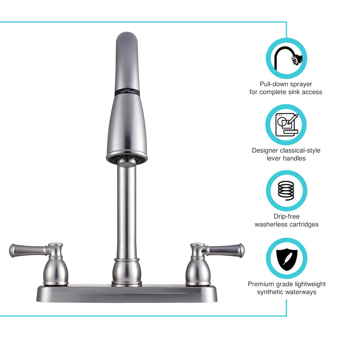 Dura Faucet Df-Pk350l-Sn Faucet - image 5
