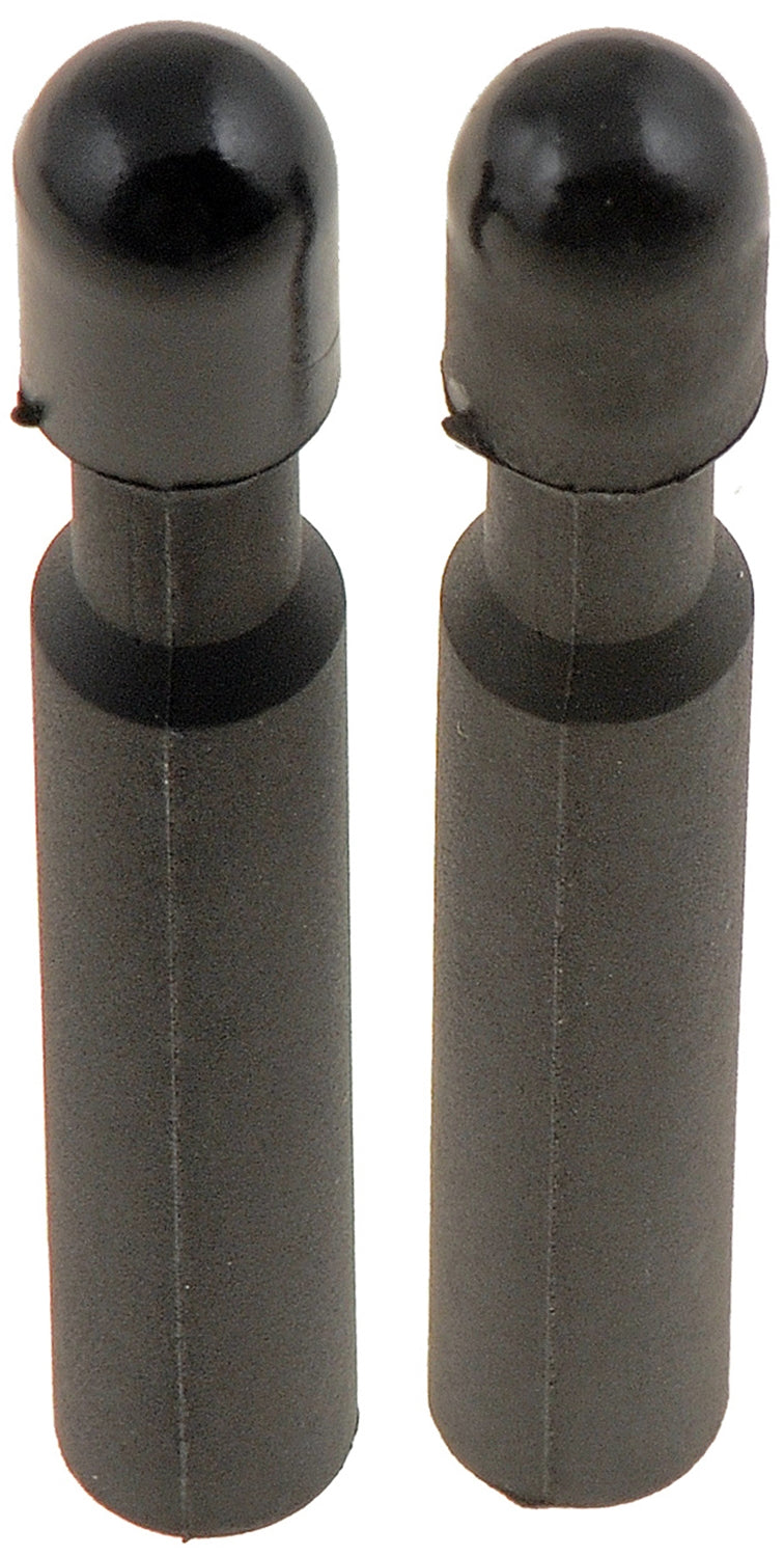 Dorman HELP! 75409 Black OE-Style Door Lock Knobs, Pair - image 2