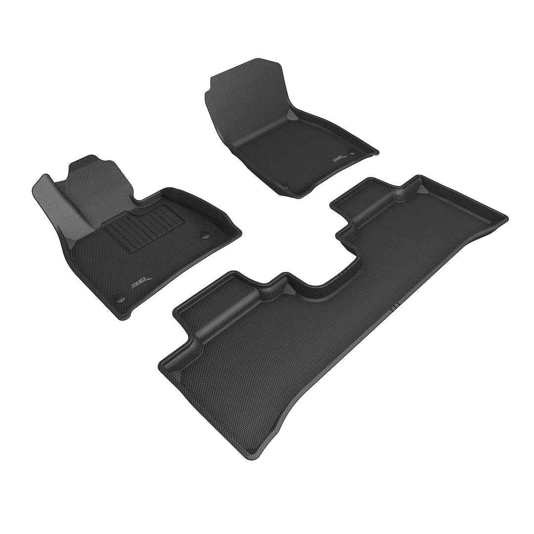 3D Mats KAGU Floor Liners for Mercedes-Benz EQE SUV 2023–2024