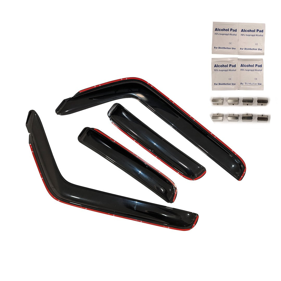 Black Horse Offroad Acrylic Tape-On Rainguard 1494805IN - image 10
