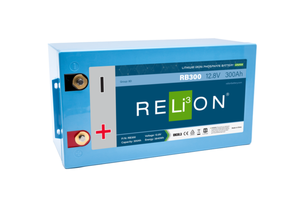 RELiON Lithium Battery RB300 Group 31 12V 300Ah Marine Deep Cycle