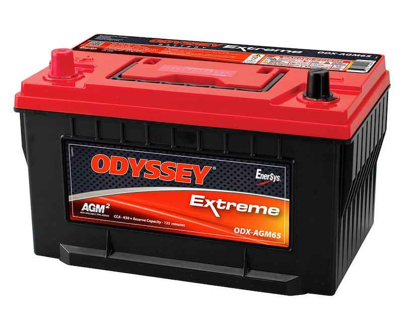 Odyssey AGM Starting Battery ODX-AGM65 Group 65 12V 950 CCA