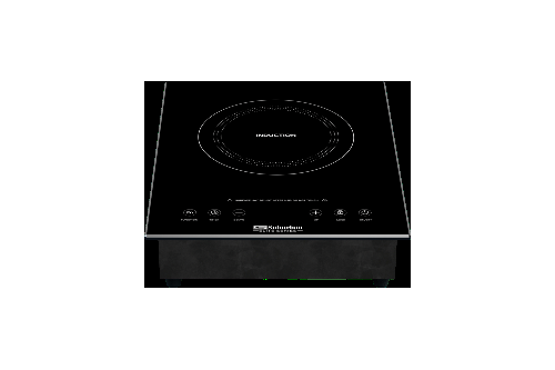 Invision 3308A Induction Cooktop SIA-1001 Single Burner 1800W – 11.8" Black Glass