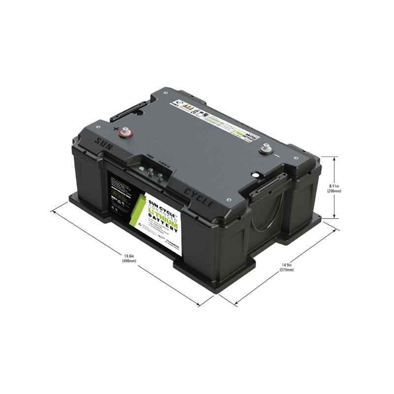 Go Power Lithium Battery GP-ADV-LIFEPO4-300 12.8V 300Ah Solar RV Marine