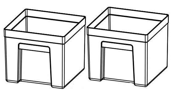 Norcold 640176 Refrigerator Crisper Bin – N8DC / N10DC