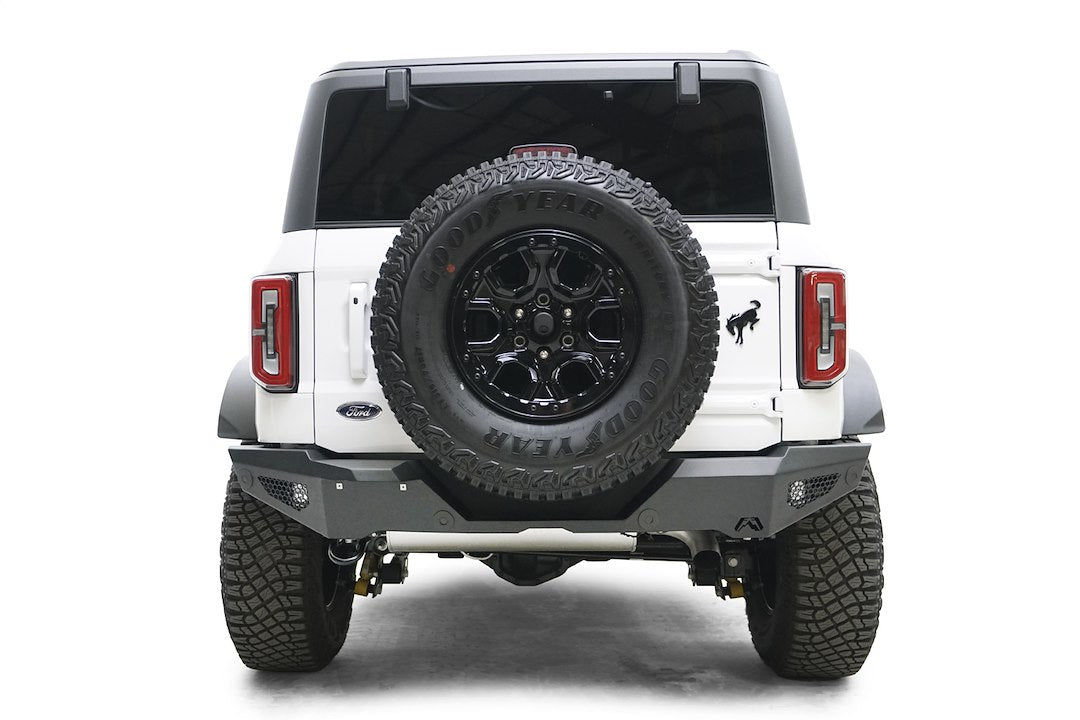 Fab Fours FB21-Y5252-1 Standard Steel Rear Bumper for Ford