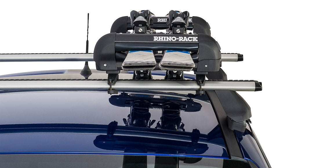 Rhino-Rack USA 572 Roof Rack Ski Carrier for 2 Skis