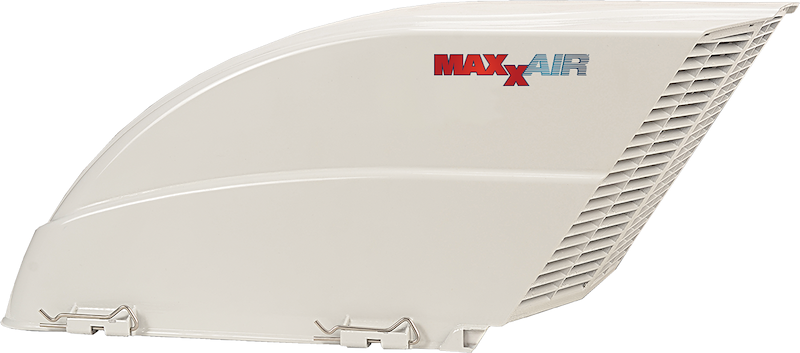 MaxxAir 00-955001 Fan/Mate RV Roof Vent Cover for 14" x 14" Vents – White