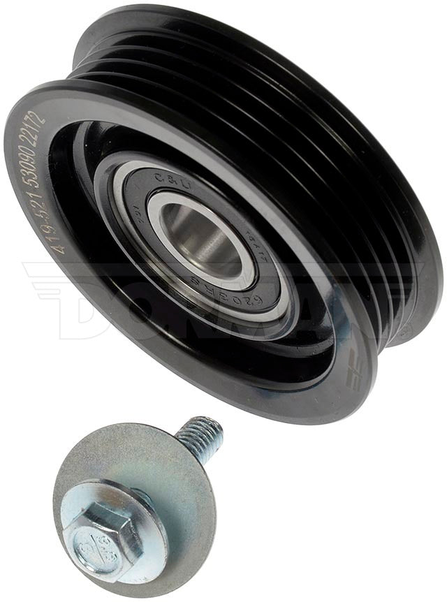 Dorman 419521 5-Groove Bolt-On Idler Pulley — 3.54 Inch - image 1