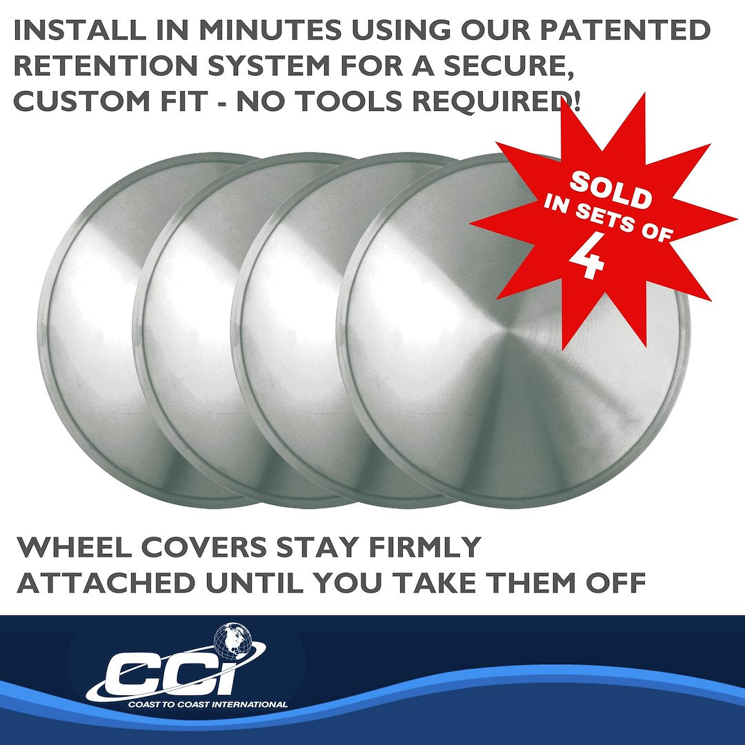 Coast To Coast RD15 15-Inch Stainless Racing Disc Covers - image 4