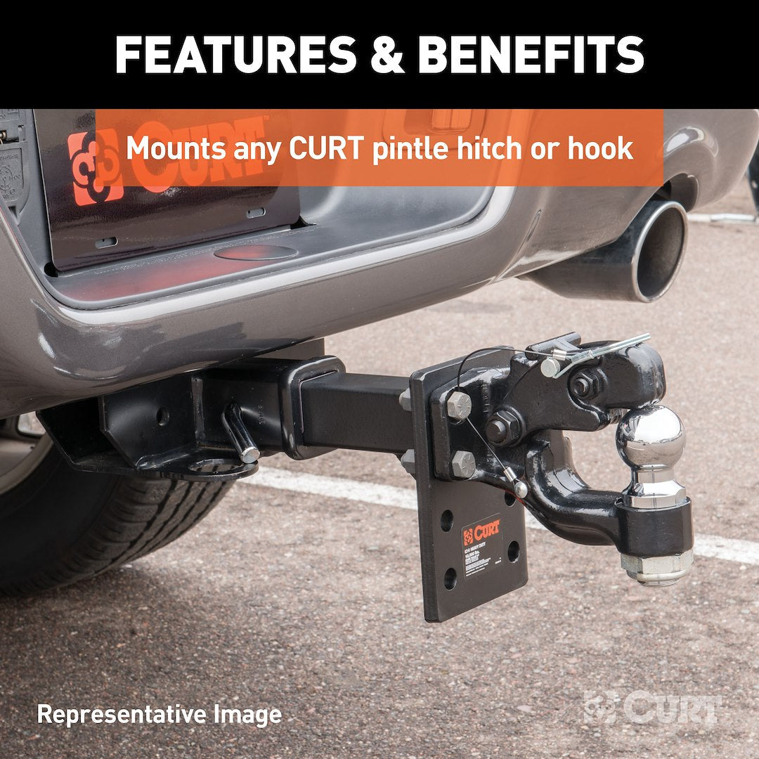 Curt 48341 Pintle Hook Mounting Plate - image 3