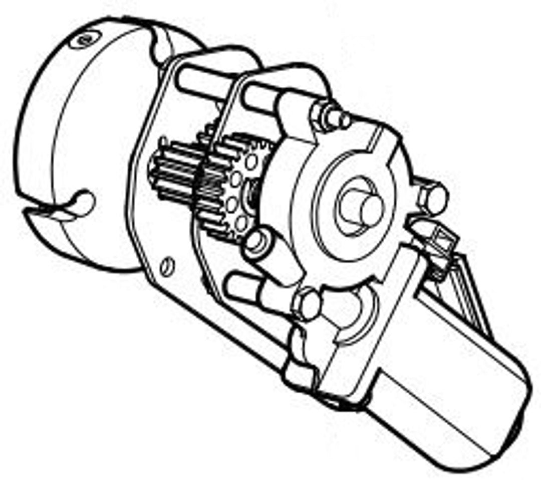 Carefree Rv R001104wht Awning Motor - image 2