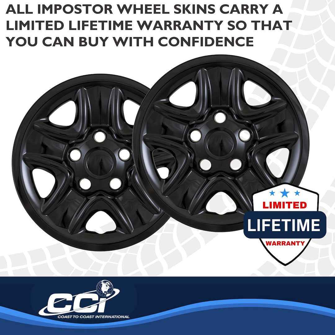 Coast To Coast IMP77BLKN Black 18-Inch Tundra Wheel Skins - image 4