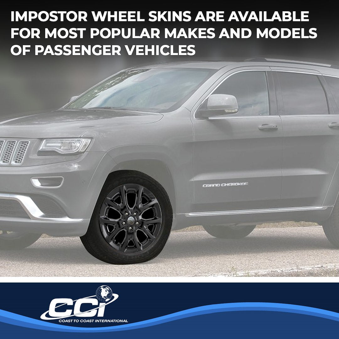 Coast To Coast IMP382BLK Black Cherokee Impostor Wheel Skins - image 6