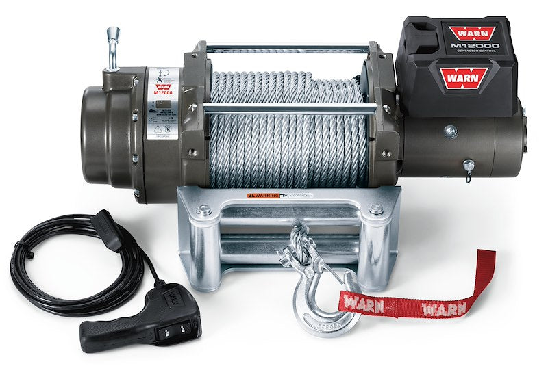WARN M12000 12,000 lb Vehicle Recovery Winch – 17801