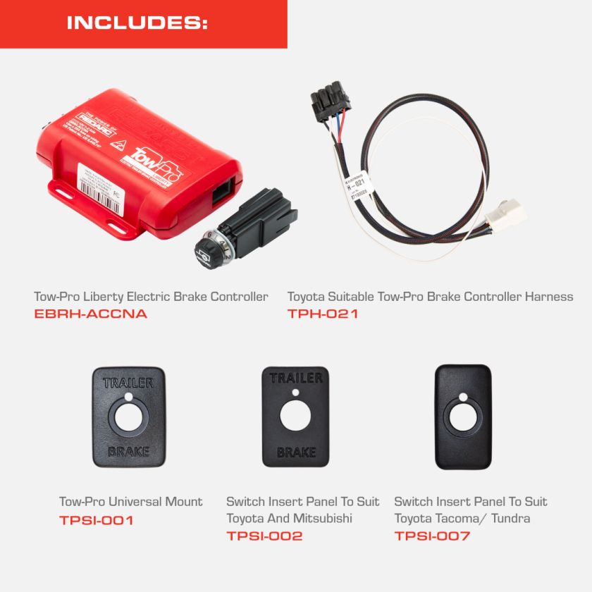 Redarc Ciktp-Na-004 Trailer Brake Control Mounting Kit - image 4