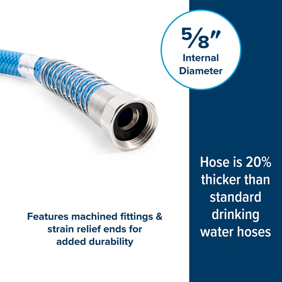Camco Tastepure 4 Feet 100 PSI Fresh Water Hose (22813)