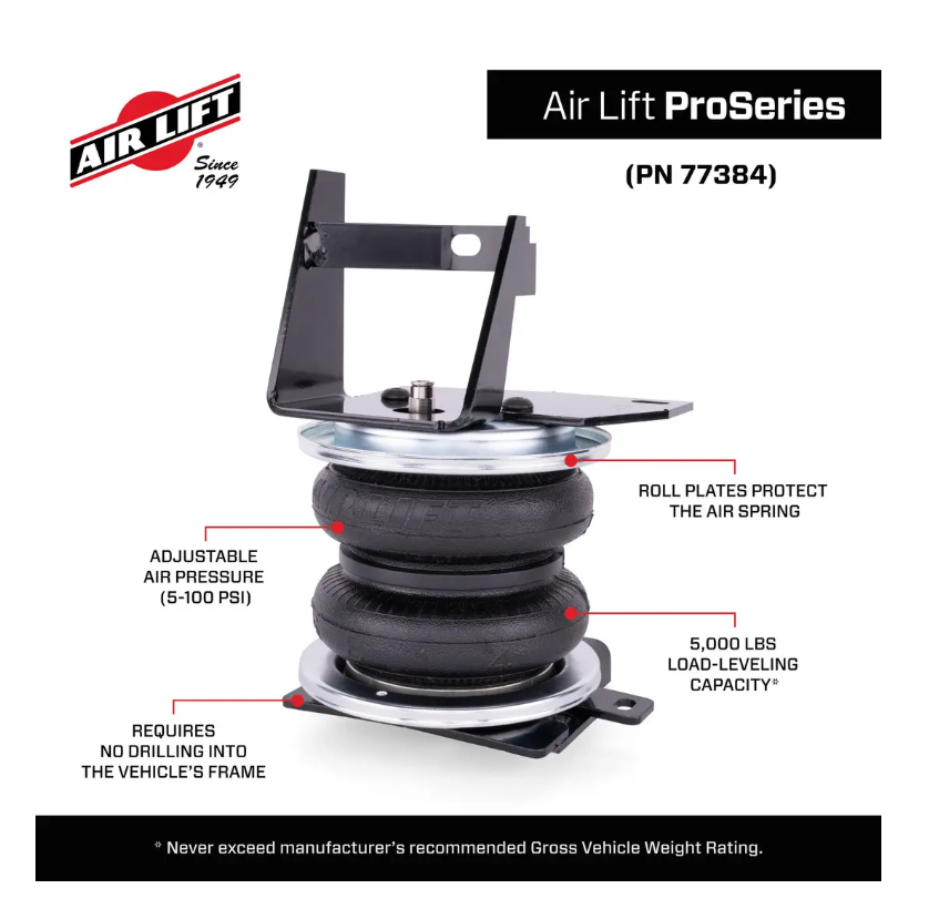 Air Lift 77384 Helper Spring Kit - image 5