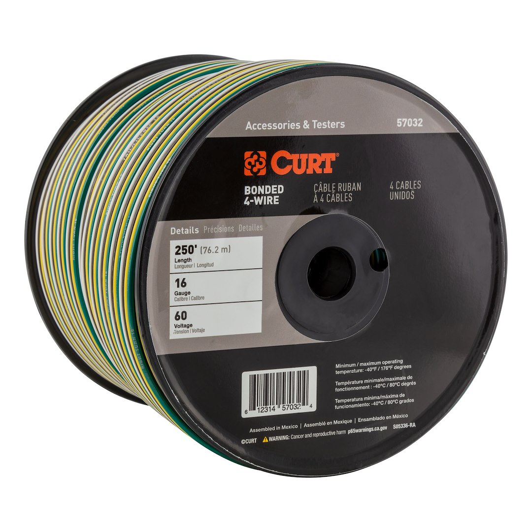 CURT 57032 250-Foot 16-Gauge Four-Wire Primary Wire - image 1