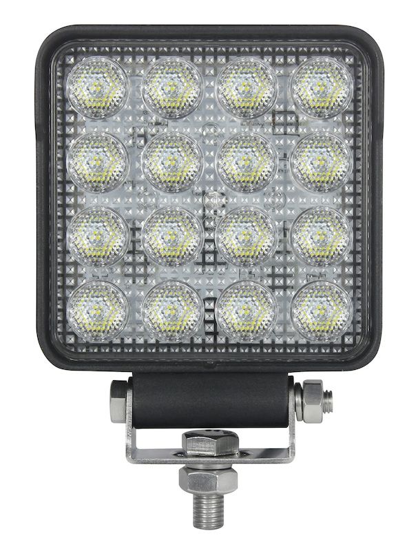 Hella 357106012 ValueFit 2.0 Square Long-Range LED Work Light