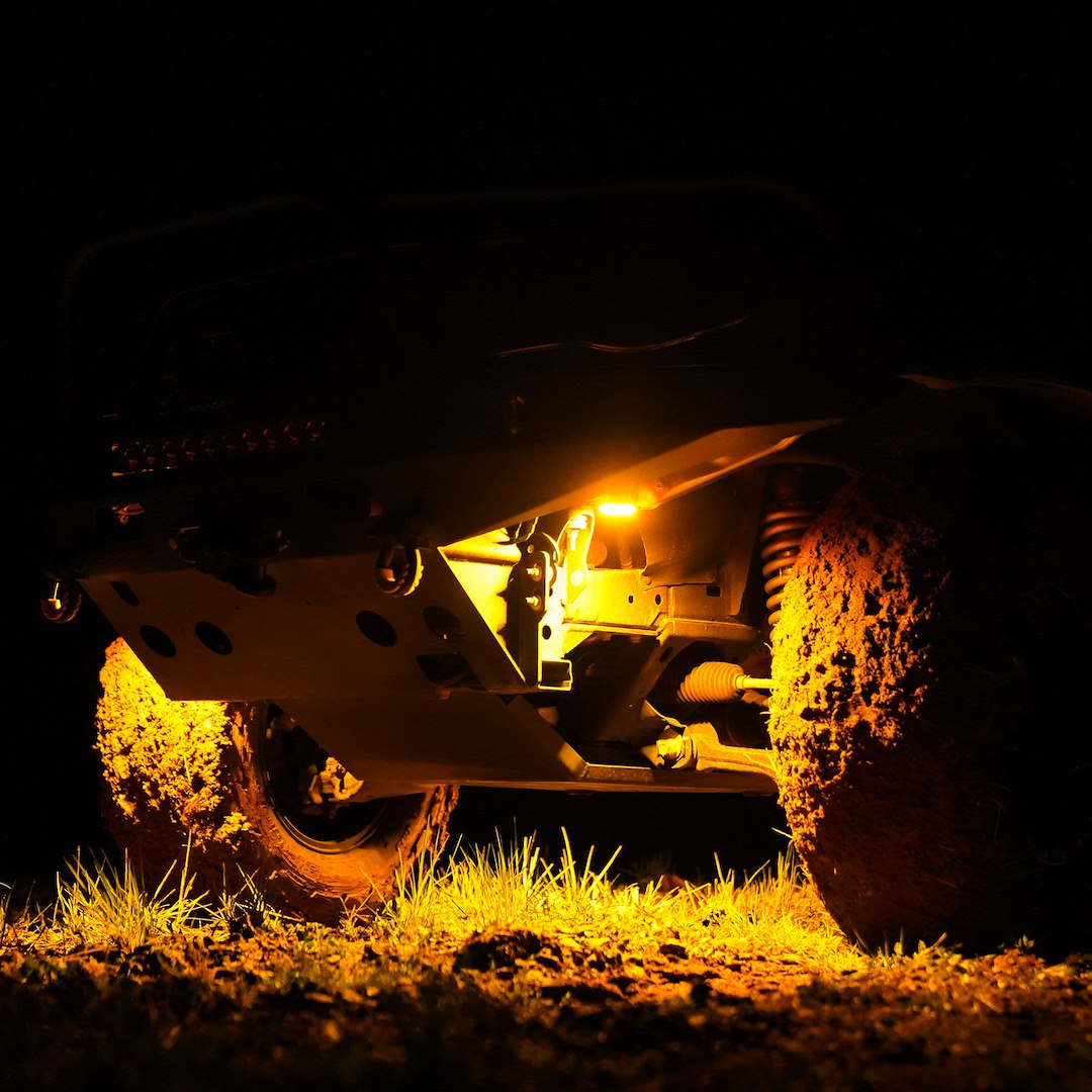KC Hilites 91041 Cyclone V2 Six-Light Rock Kit